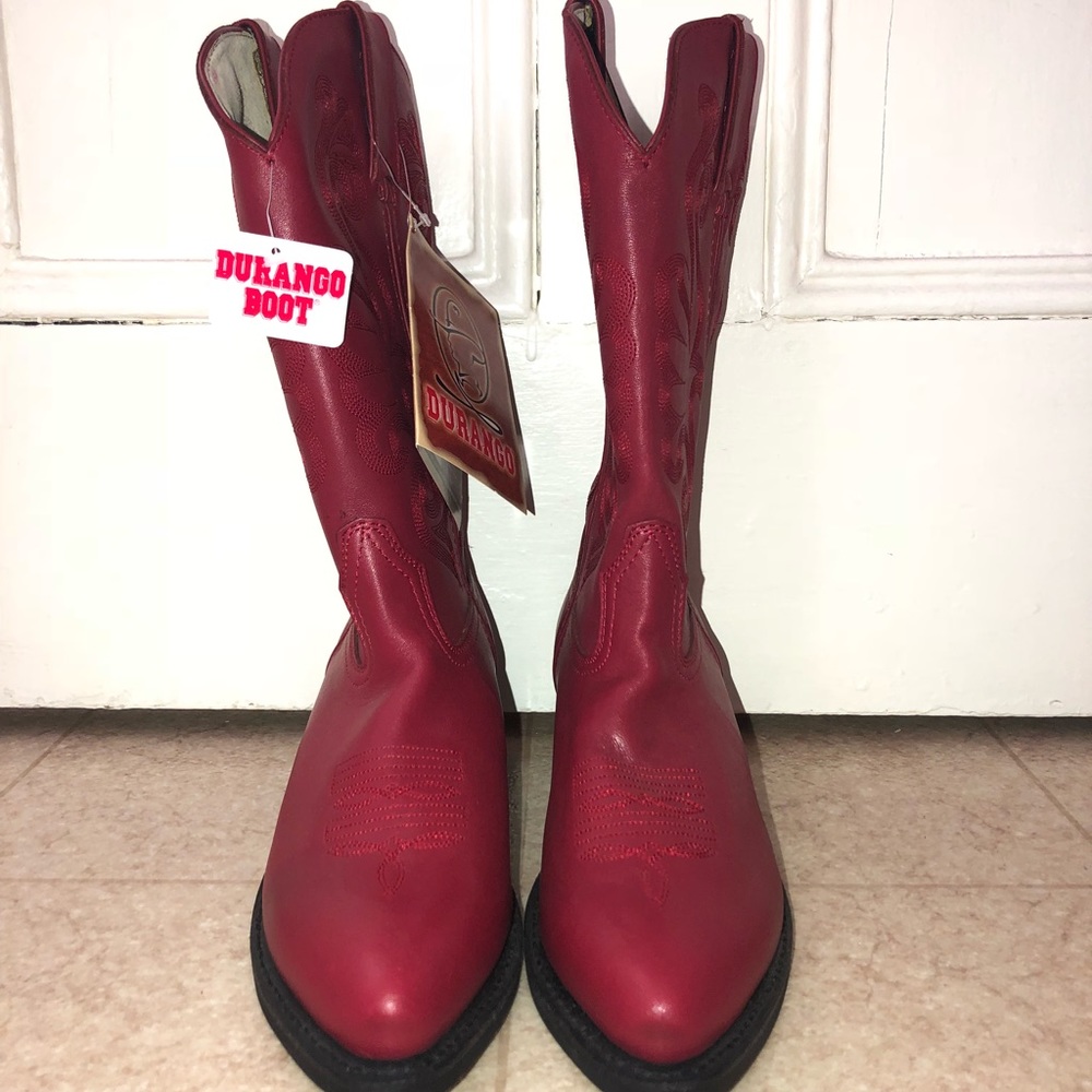 Red Durango Cowgirl Boots